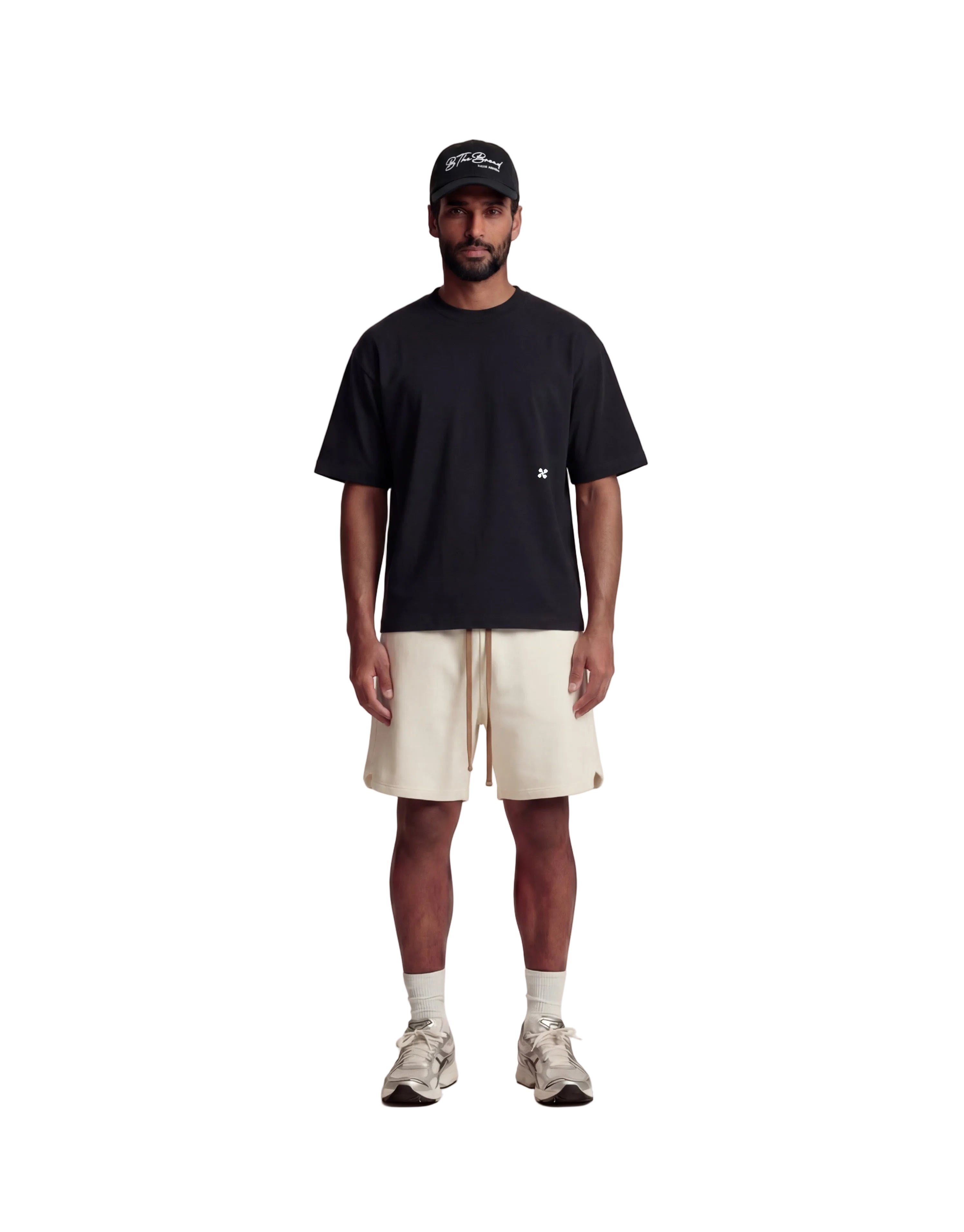 Black cropped t-shit