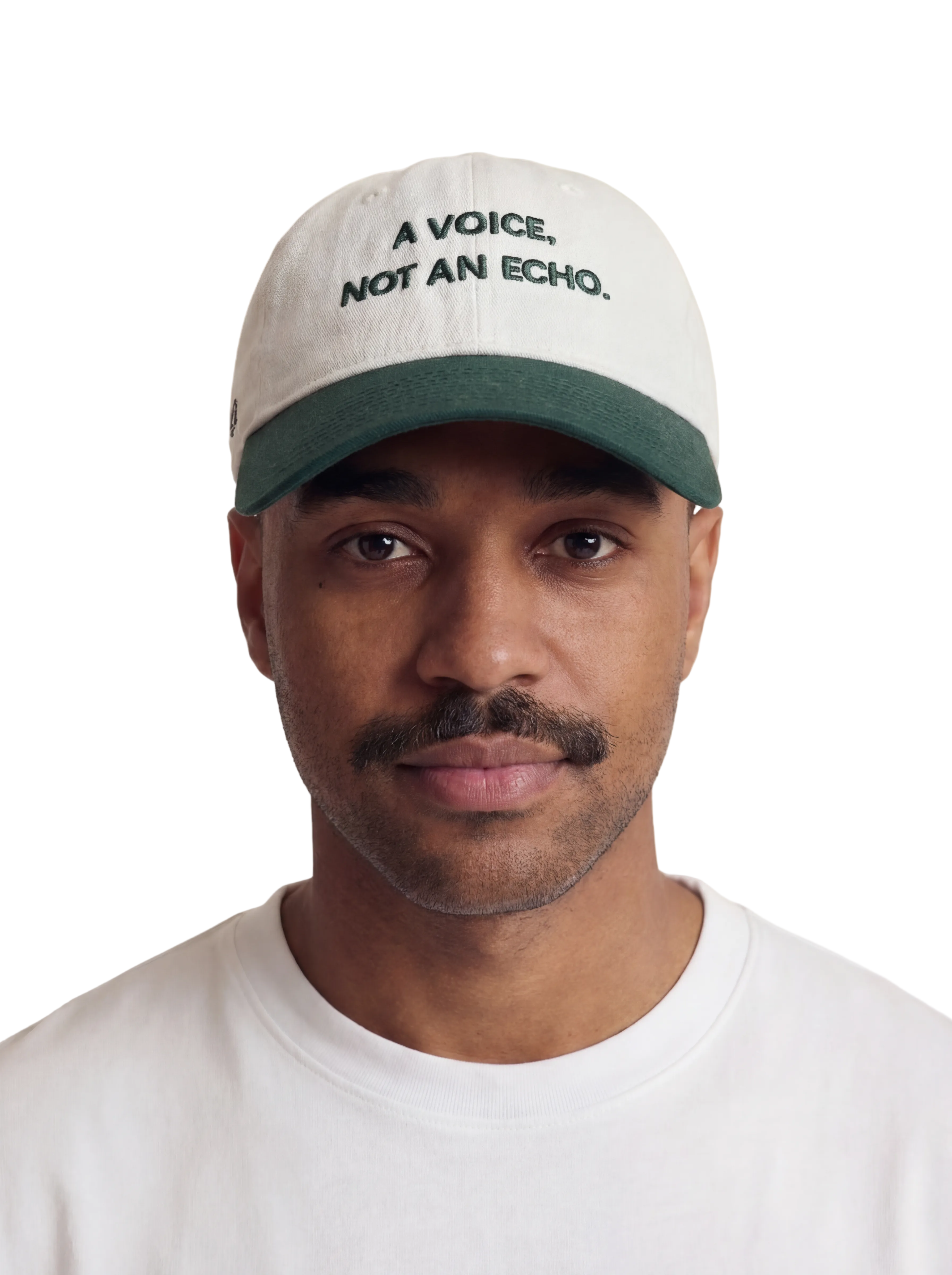 A voice not an echo. Hat