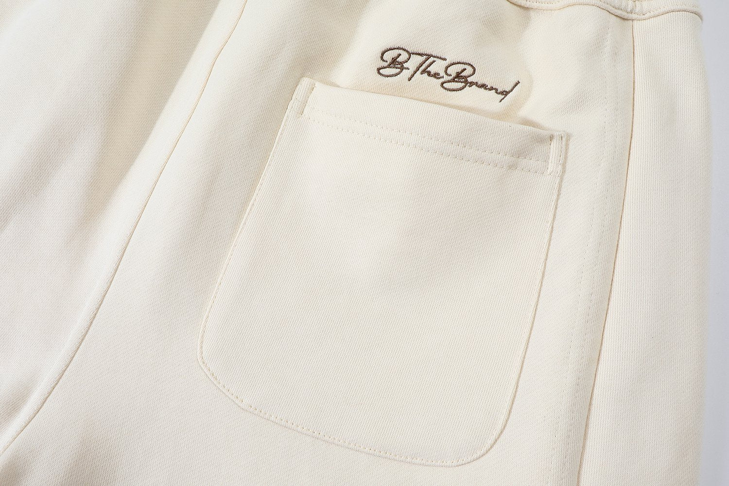 off white cotton short