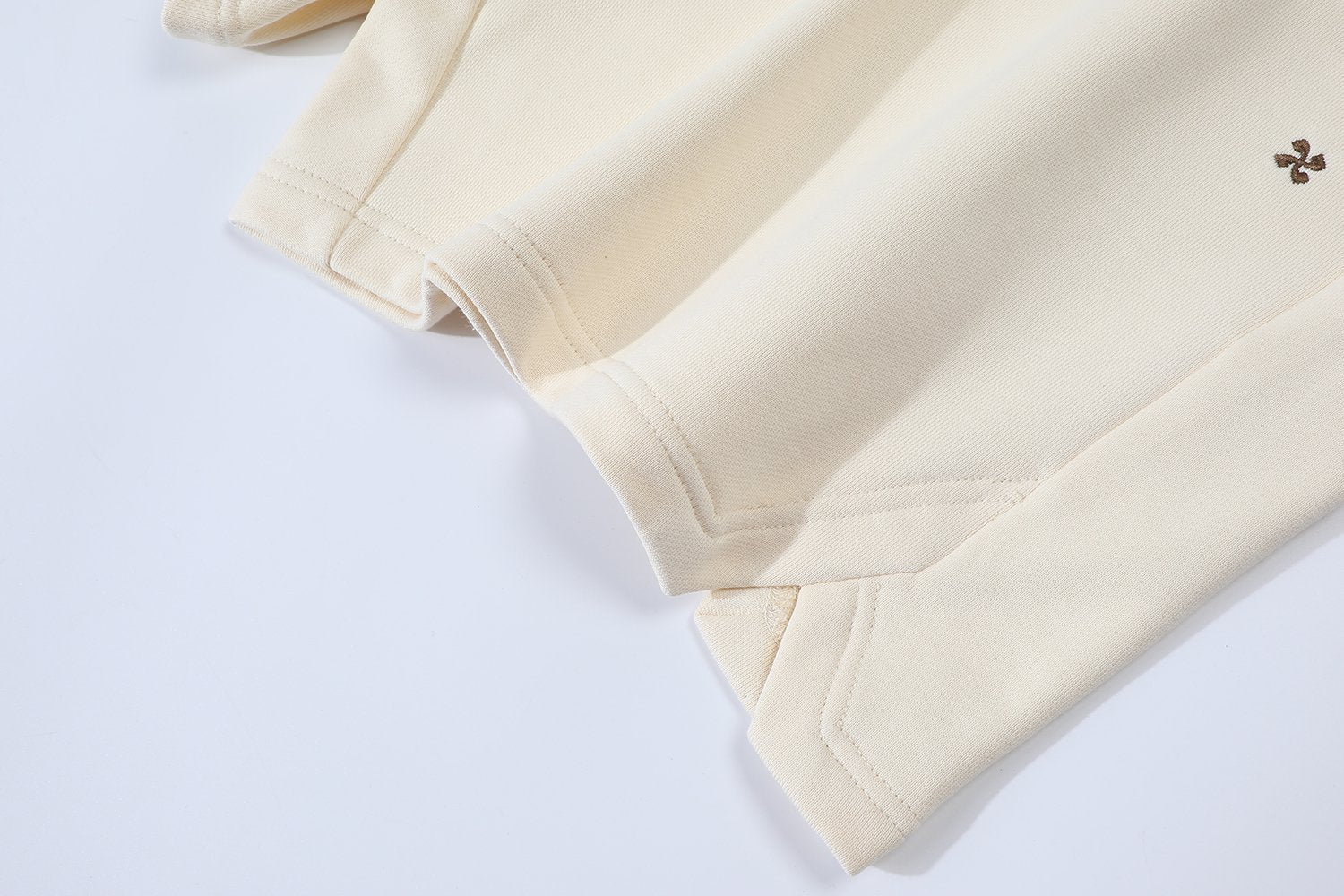 off white cotton short