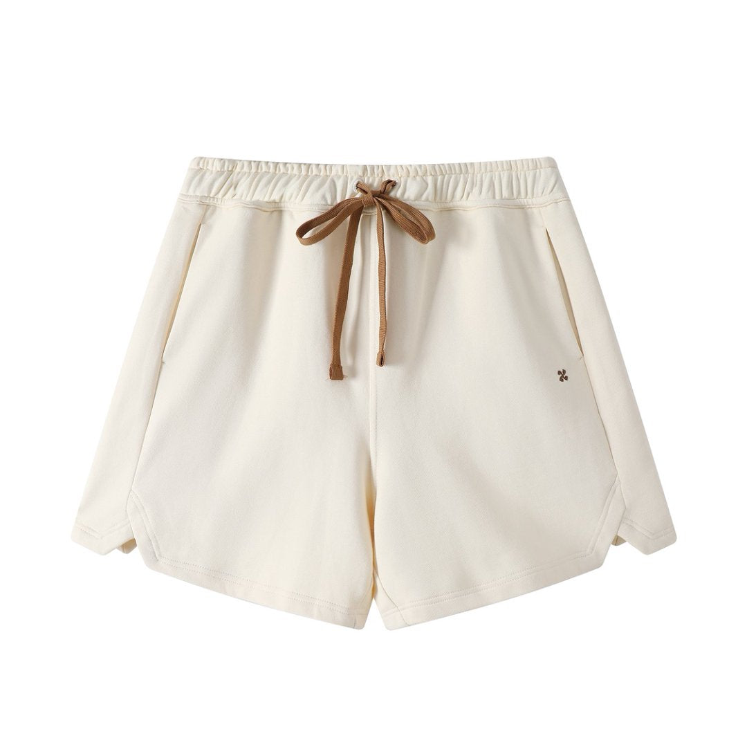 off white cotton short
