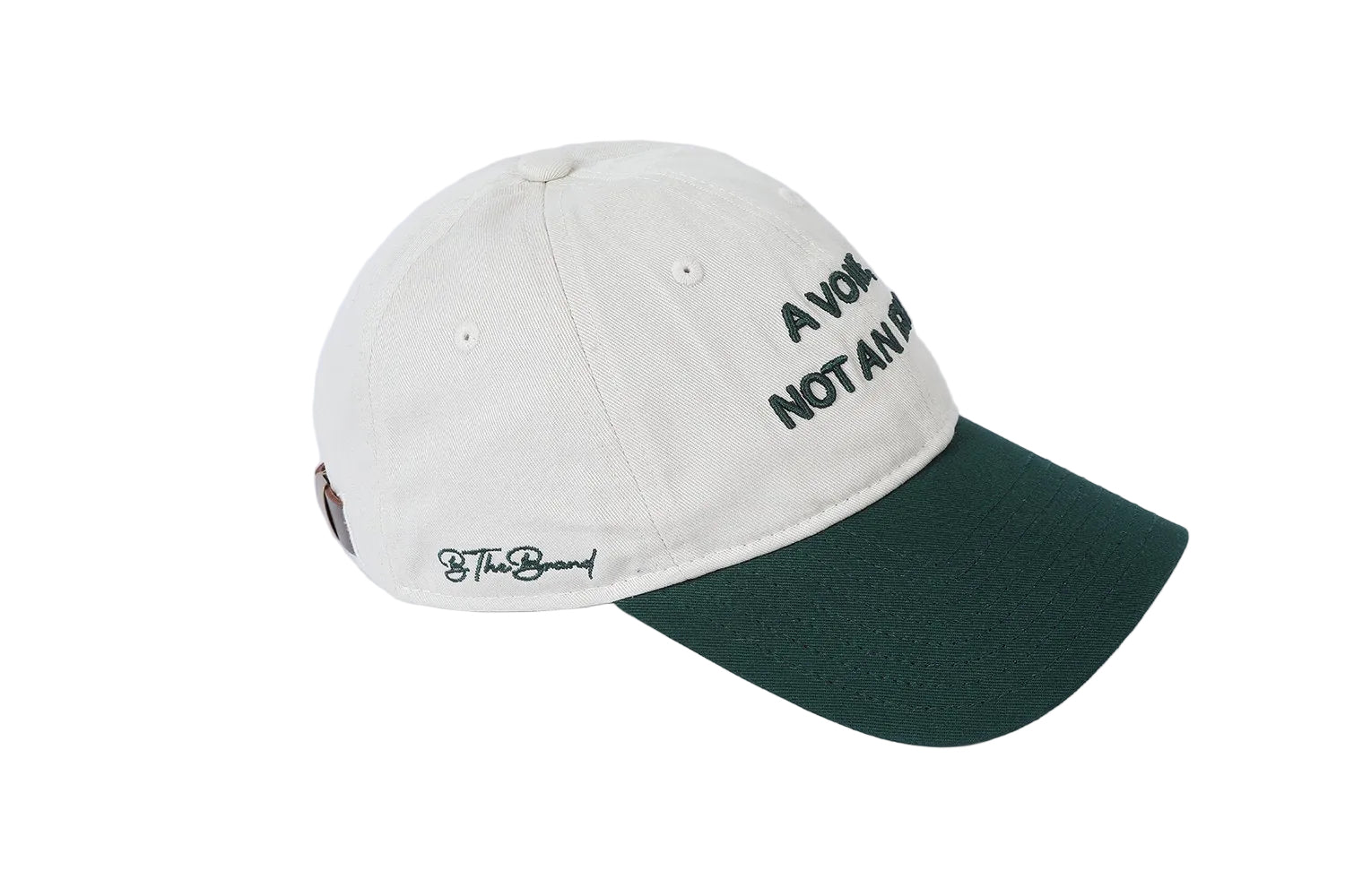 A voice not an echo. Hat