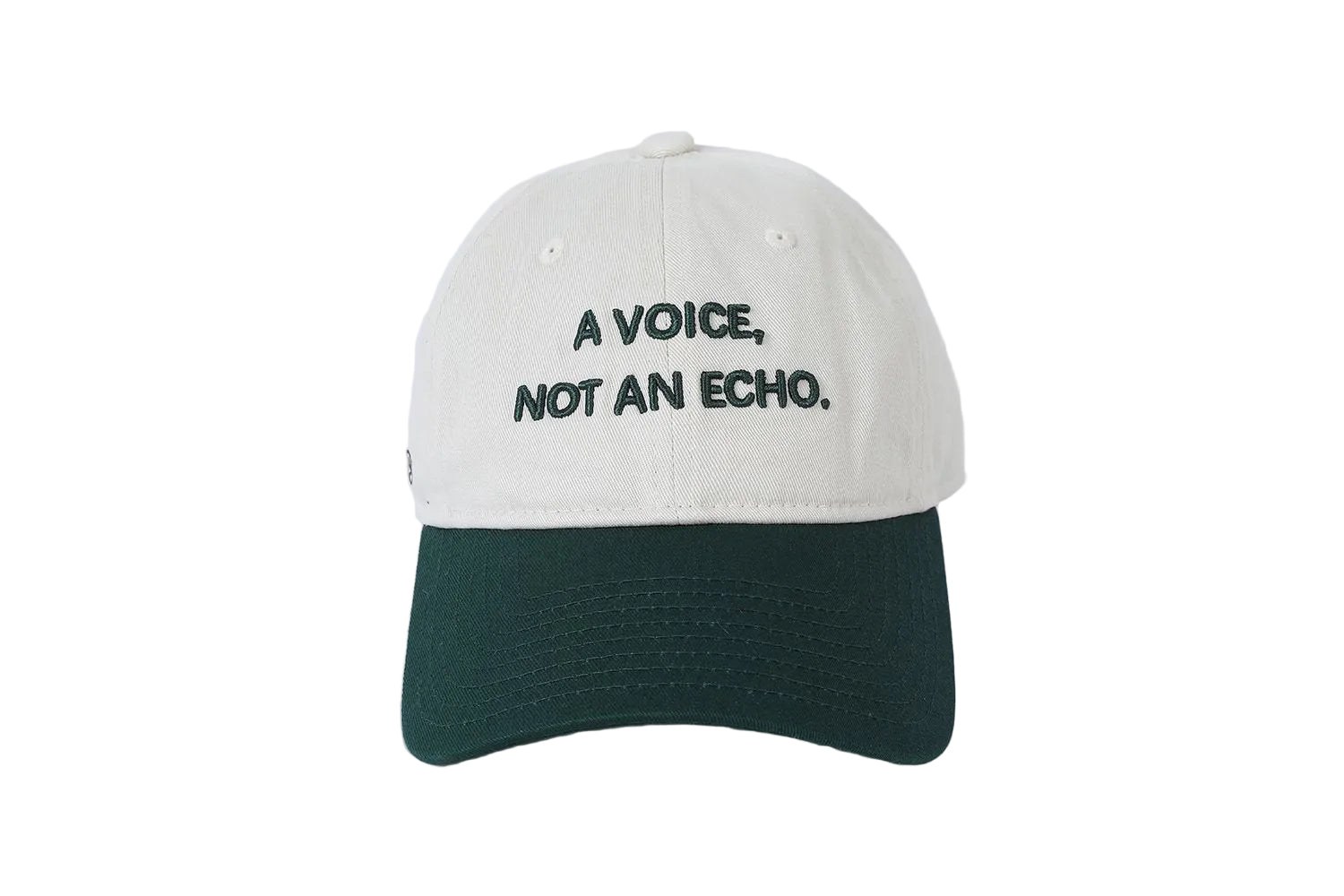 A voice not an echo. Hat